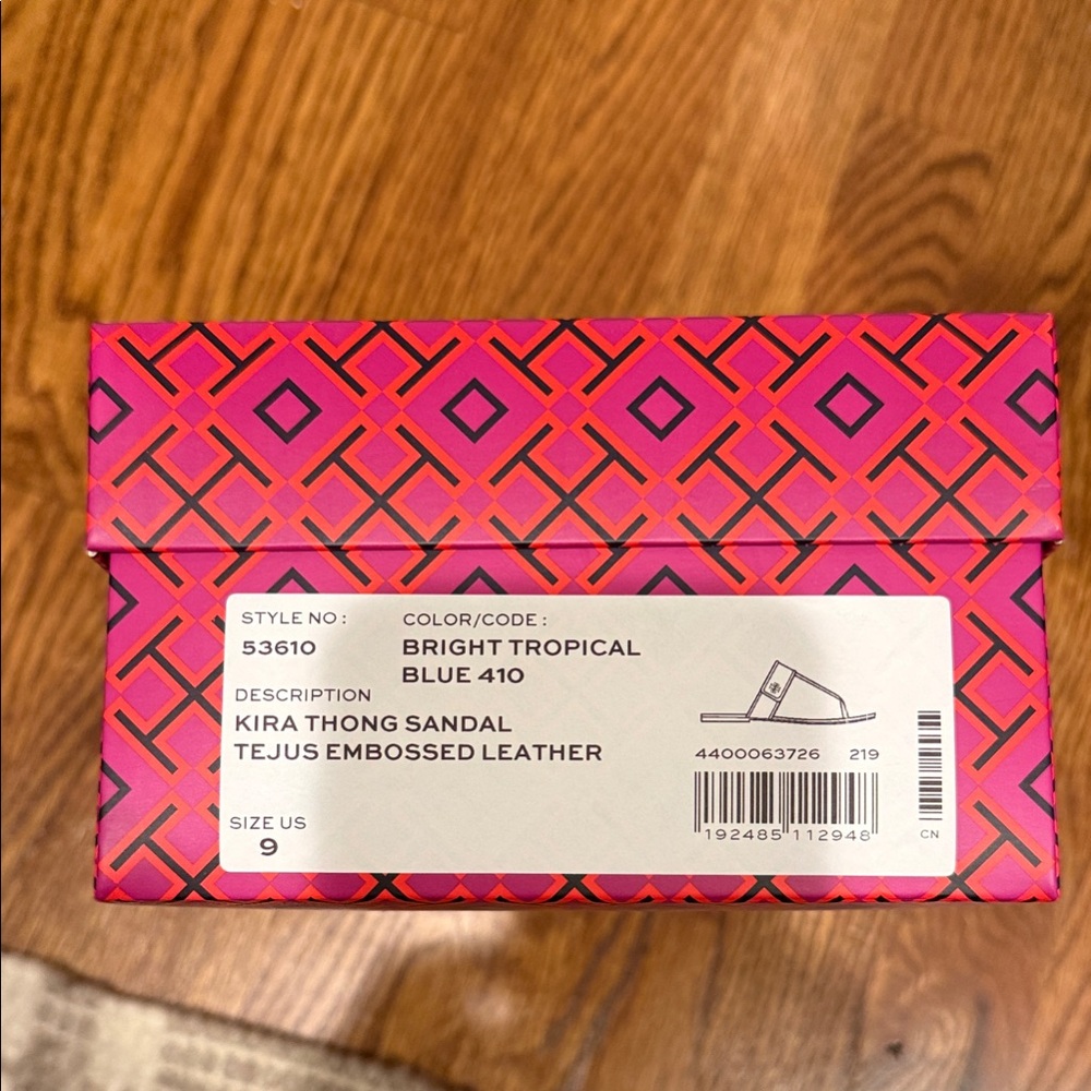 Tory Burch Kira Thong Sandal Box